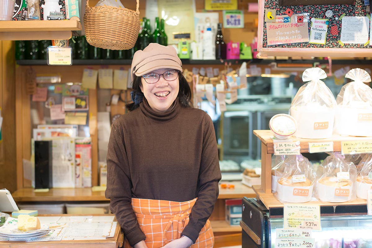 米粉シフォンケーキの店　アトリ